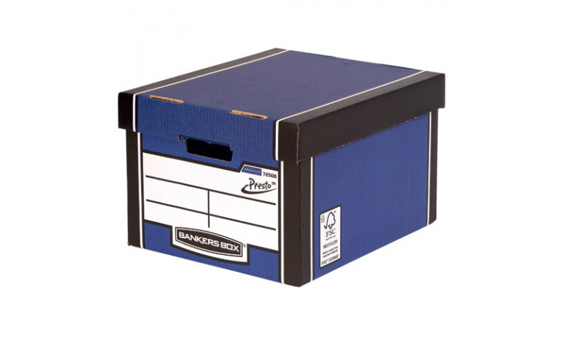 Fellowes R-Kive 100% Recycled Storage Box, Blue ONLY