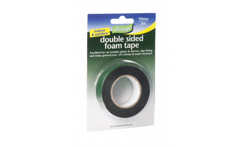 Ultratape Rhino 18mm x 2M Strong Outdoor Double-side Foam Tape.