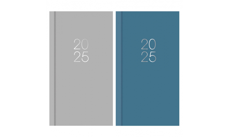 Tallon Slim 2025 Diary WTV Flush Cut & Colour Match Edges. DELIVERY AUGUST