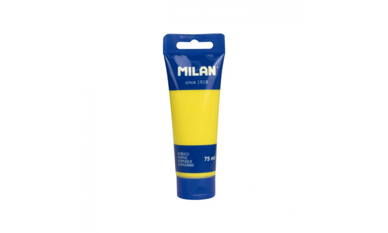 Milan Acrylic Paint, hang Tube of 75ml, 13 colours to choose