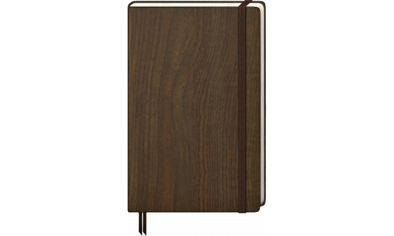 Brunnen Kompagnon A5 Nature Notebook, with elastic, dotted pages.