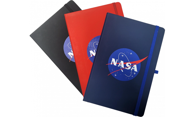 NASA A5 Executive Soft Touch Notebook with Strap