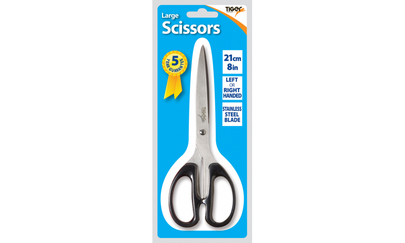 Tiger 21cm/8" Stainless Steel Scissors - Hangcarded