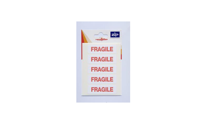 Necessities Fragile Stickers 35 Labels per pk 19x63 mm