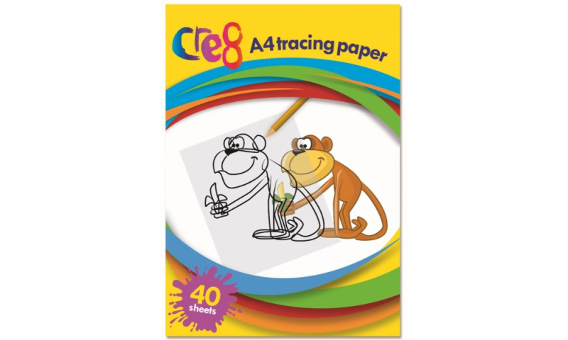 Cre8 A4 Tracing Paper Pad.