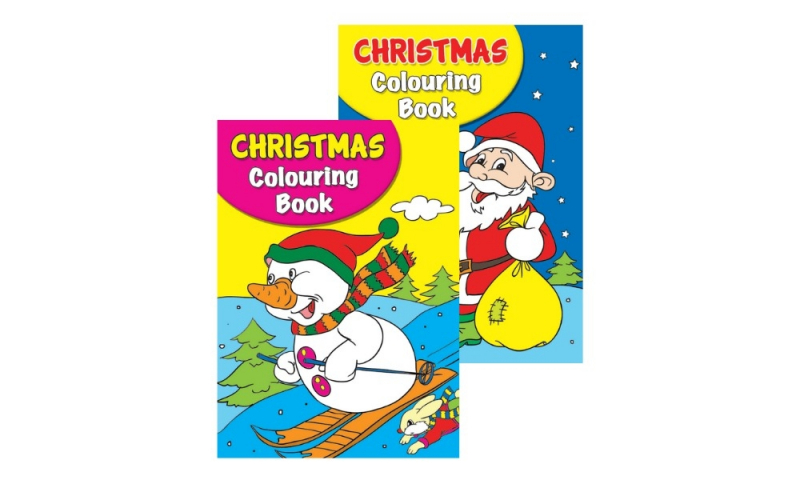 Squiggle Jumbo Christmas XMAS Colouring Book 1&2