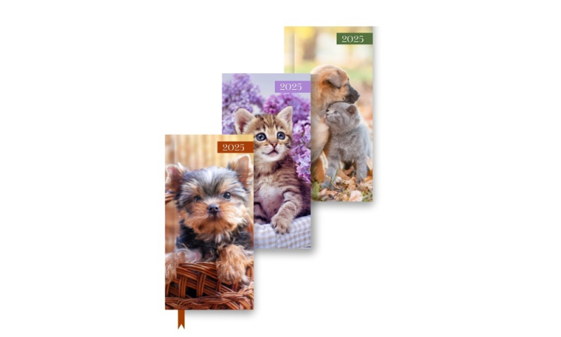 U. Slim WTV Kittens & Puppies Pocket Diary