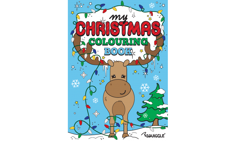 Squiggle My Christmas XMAS Colouring Books 3&4