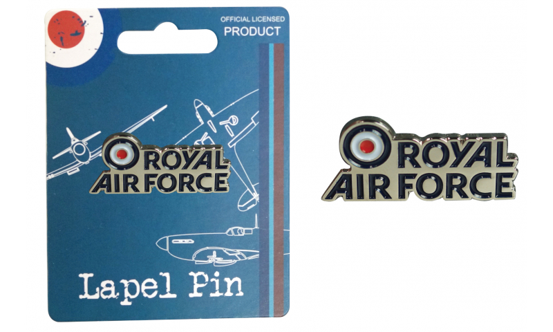 RAF Vintage Metal Enamel Lapel Pin RAF Logo